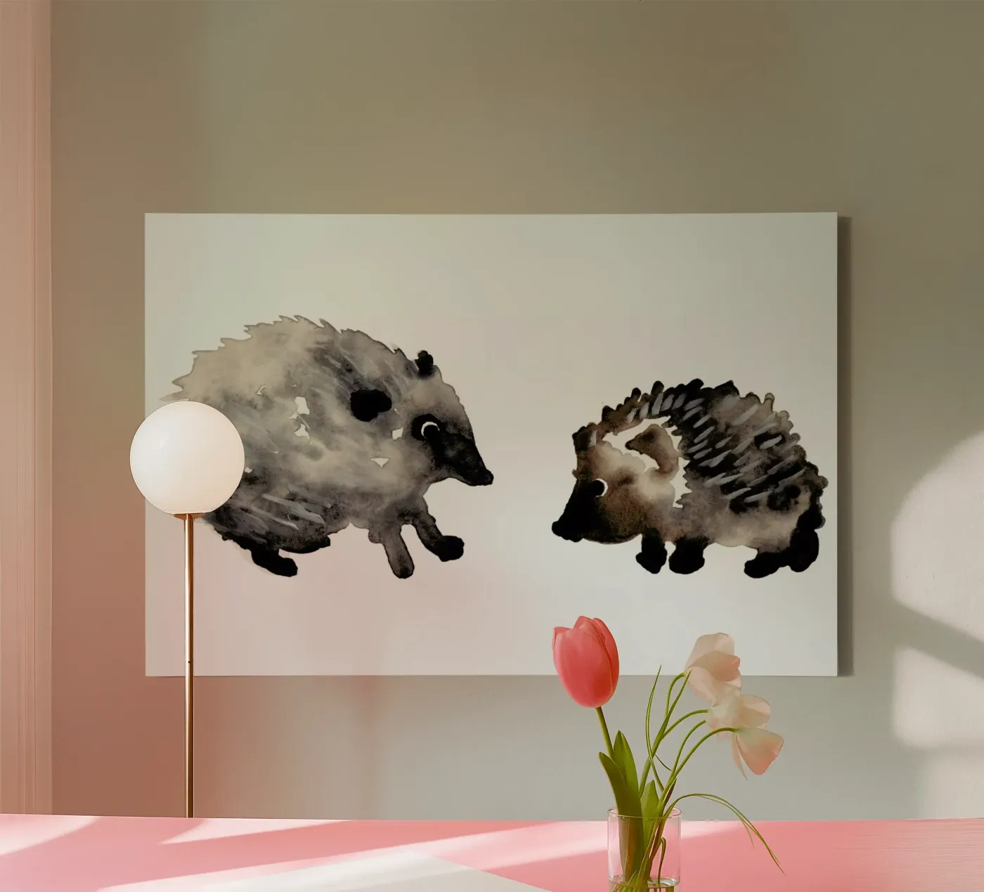 Hedgehog tela da Farina Kuklinski