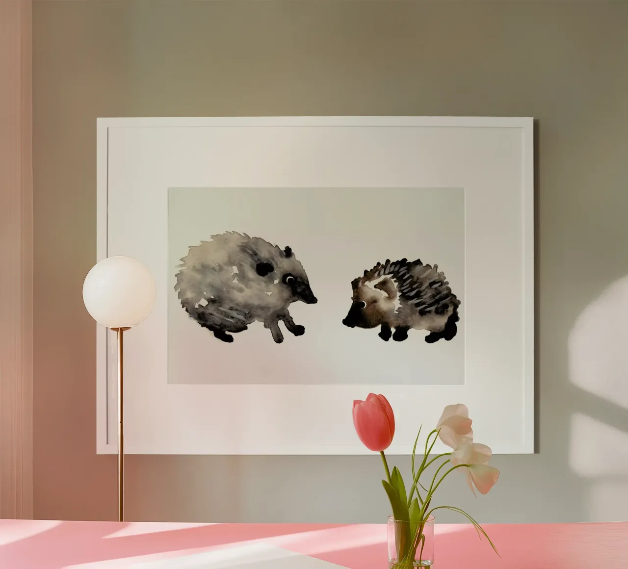 Hedgehog carta hahnemühle da Farina Kuklinski