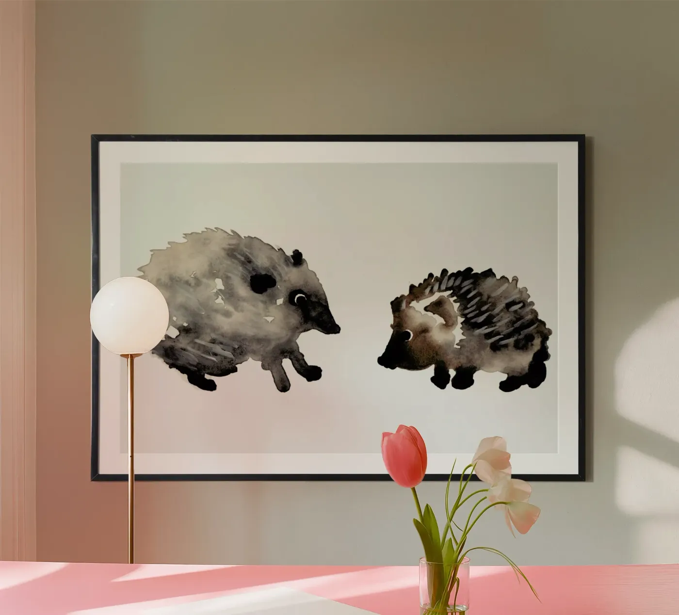 Hedgehog poster da Farina Kuklinski
