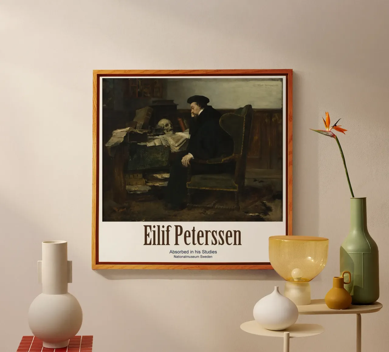 Elif Peterssen: Vertieft ins Studium plexiglass da Little Art Histories