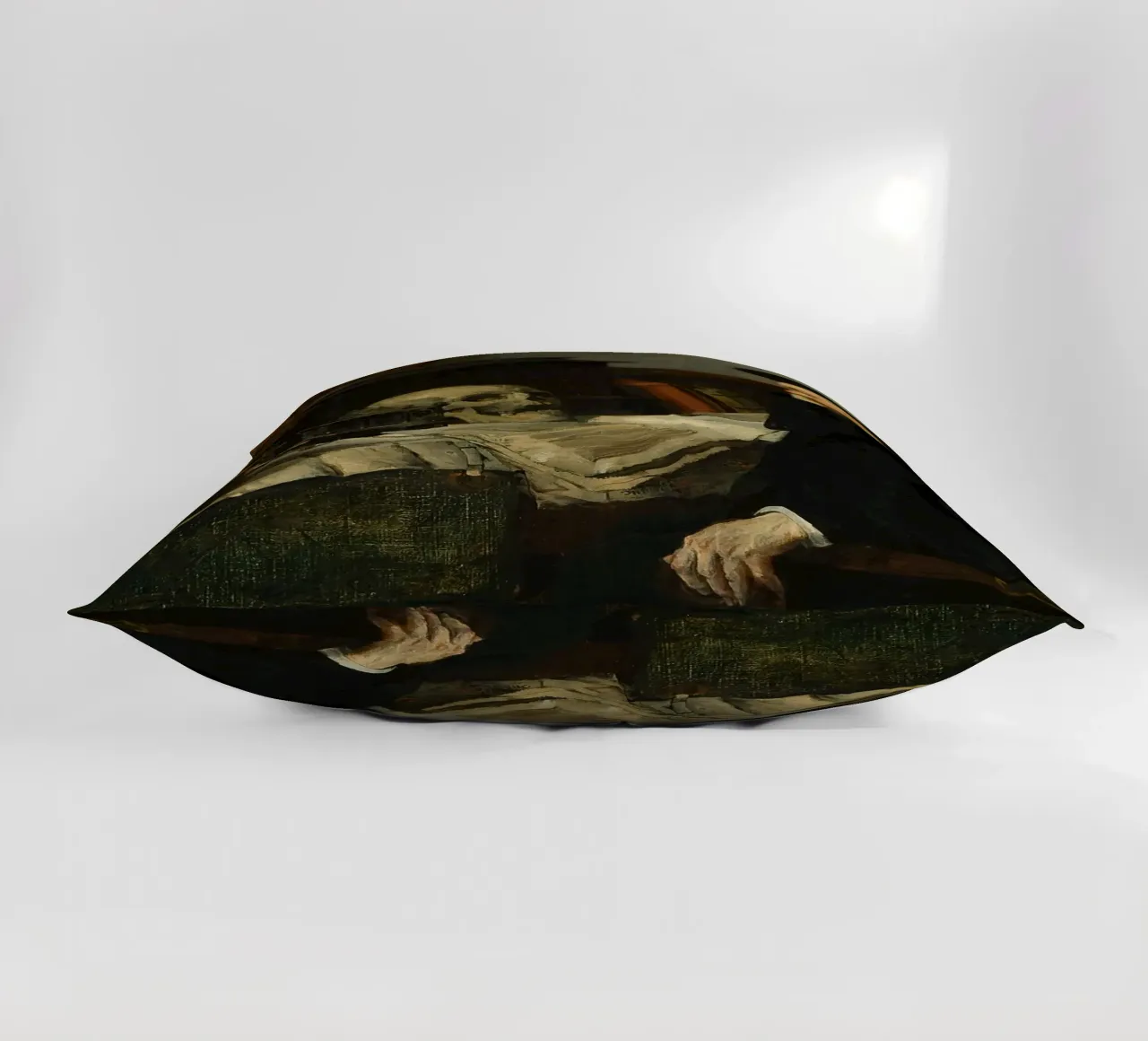Eilif Peterssen: "Immersi nei propri studi" cuscino da Little Art Histories