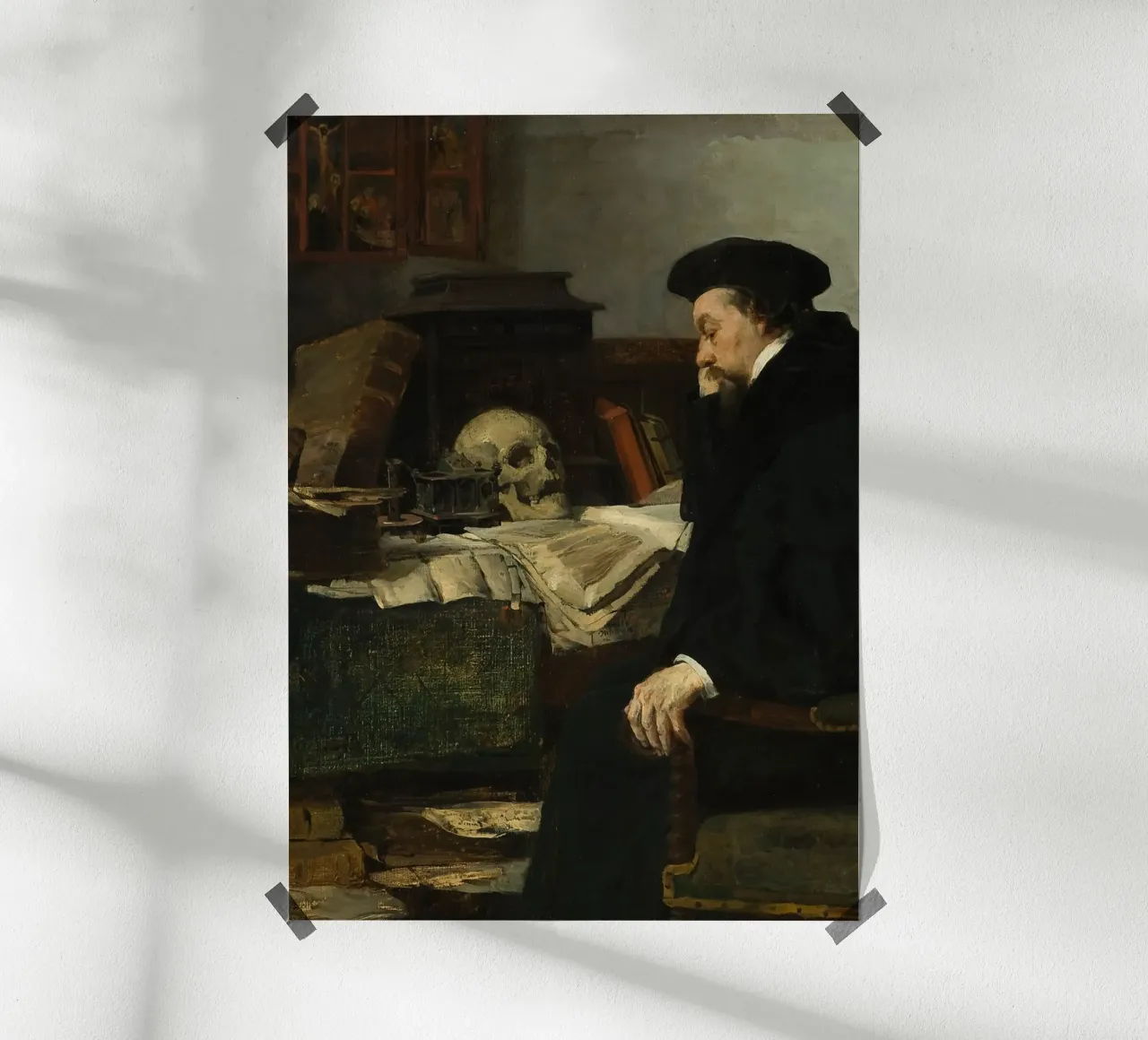 Eilif Peterssen: "Immersi nei propri studi" carta hahnemühle da Little Art Histories