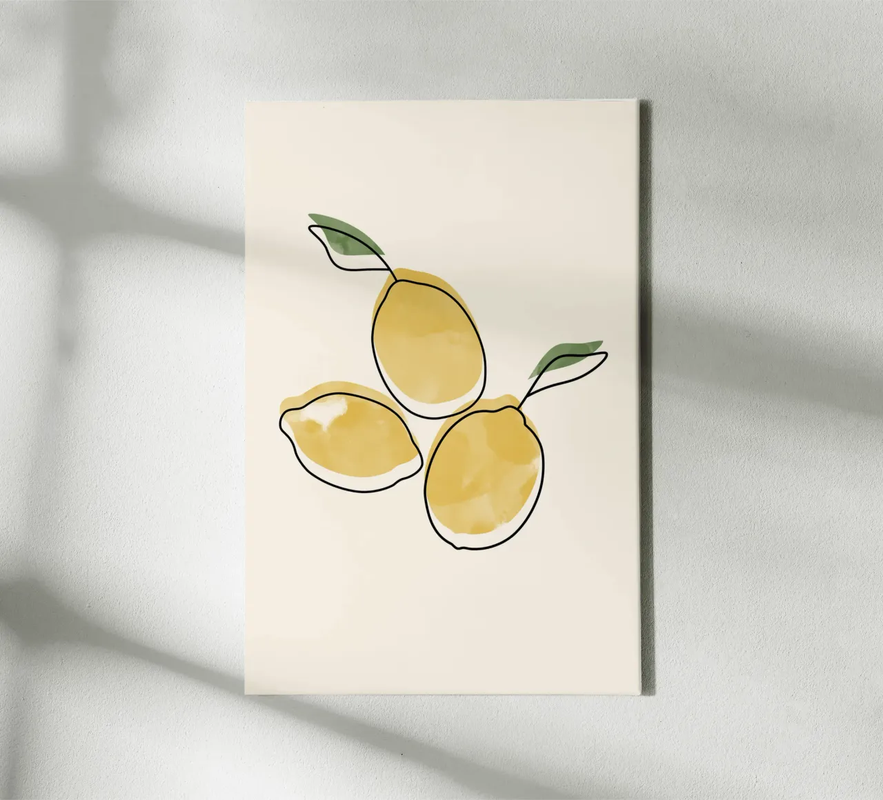 Lemons toile de selfieswithlove