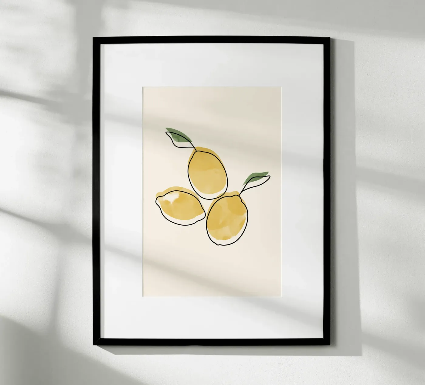Lemons poster van hesmerstudio
