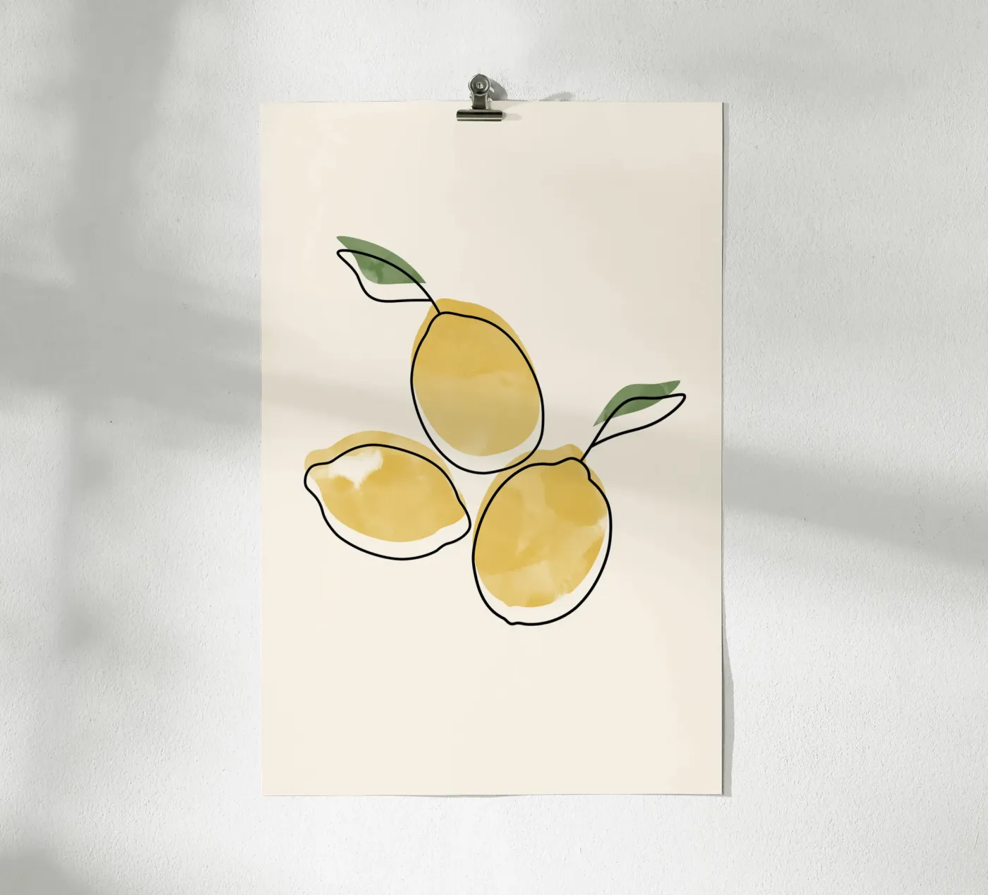 Lemons poster van hesmerstudio