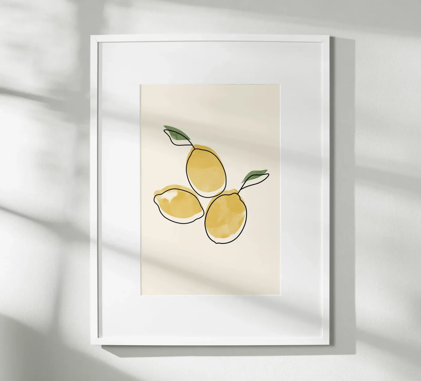 Lemons poster van hesmerstudio