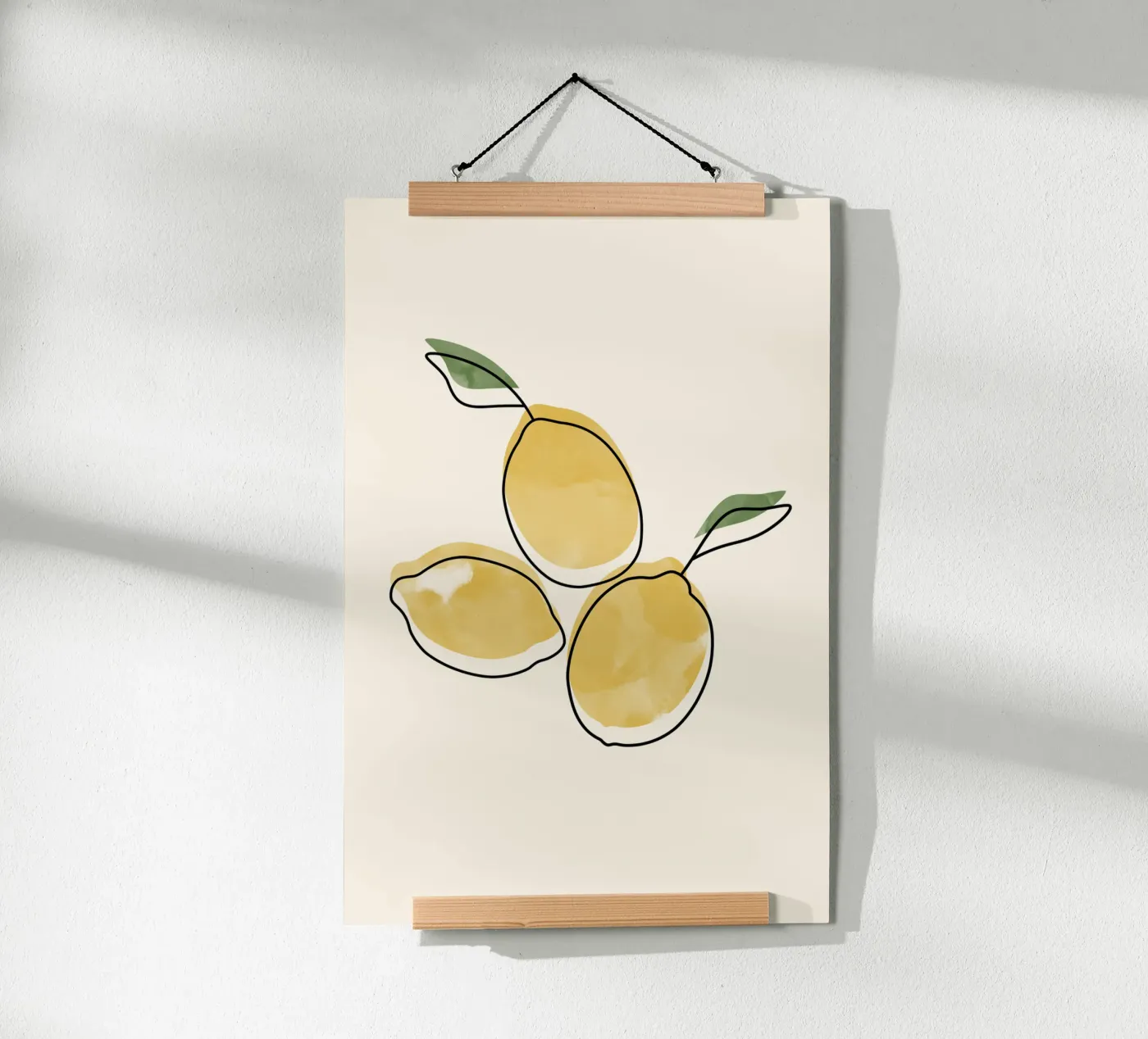 Lemons poster van hesmerstudio