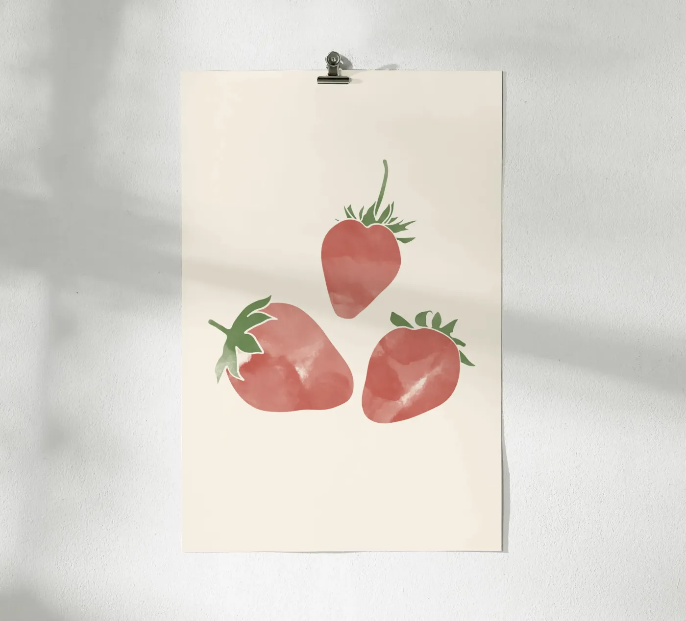 Strawberries poster da hesmerstudio