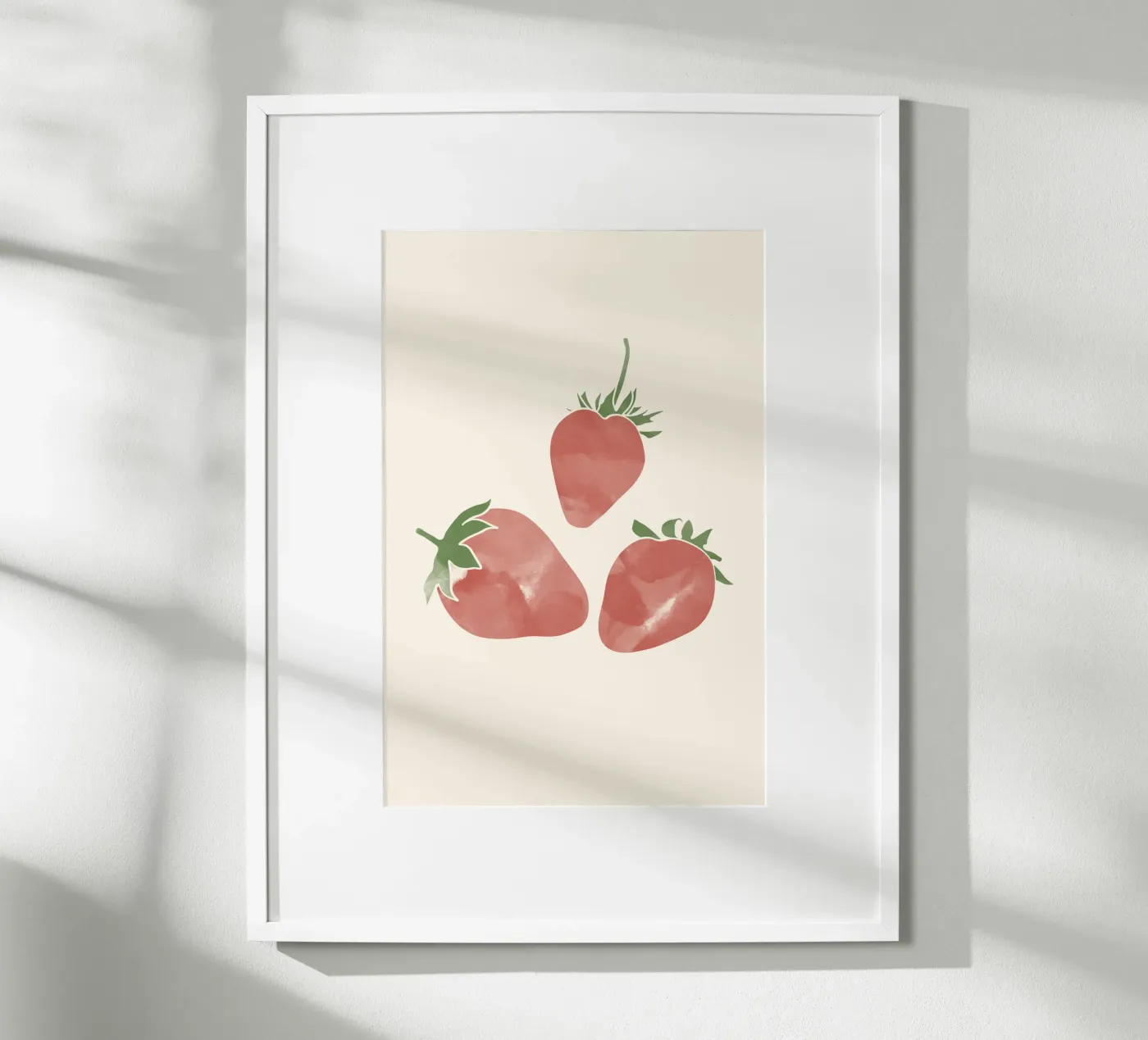 Strawberries poster da hesmerstudio