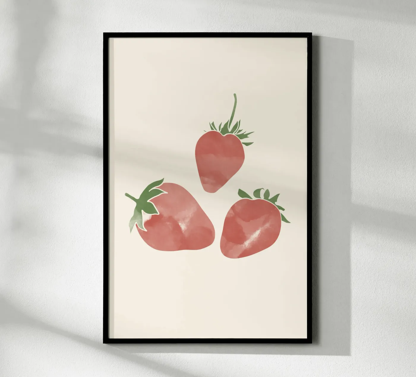 Strawberries poster da hesmerstudio