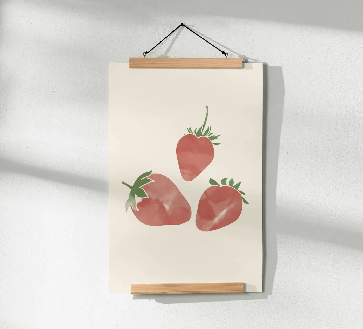Strawberries poster da hesmerstudio
