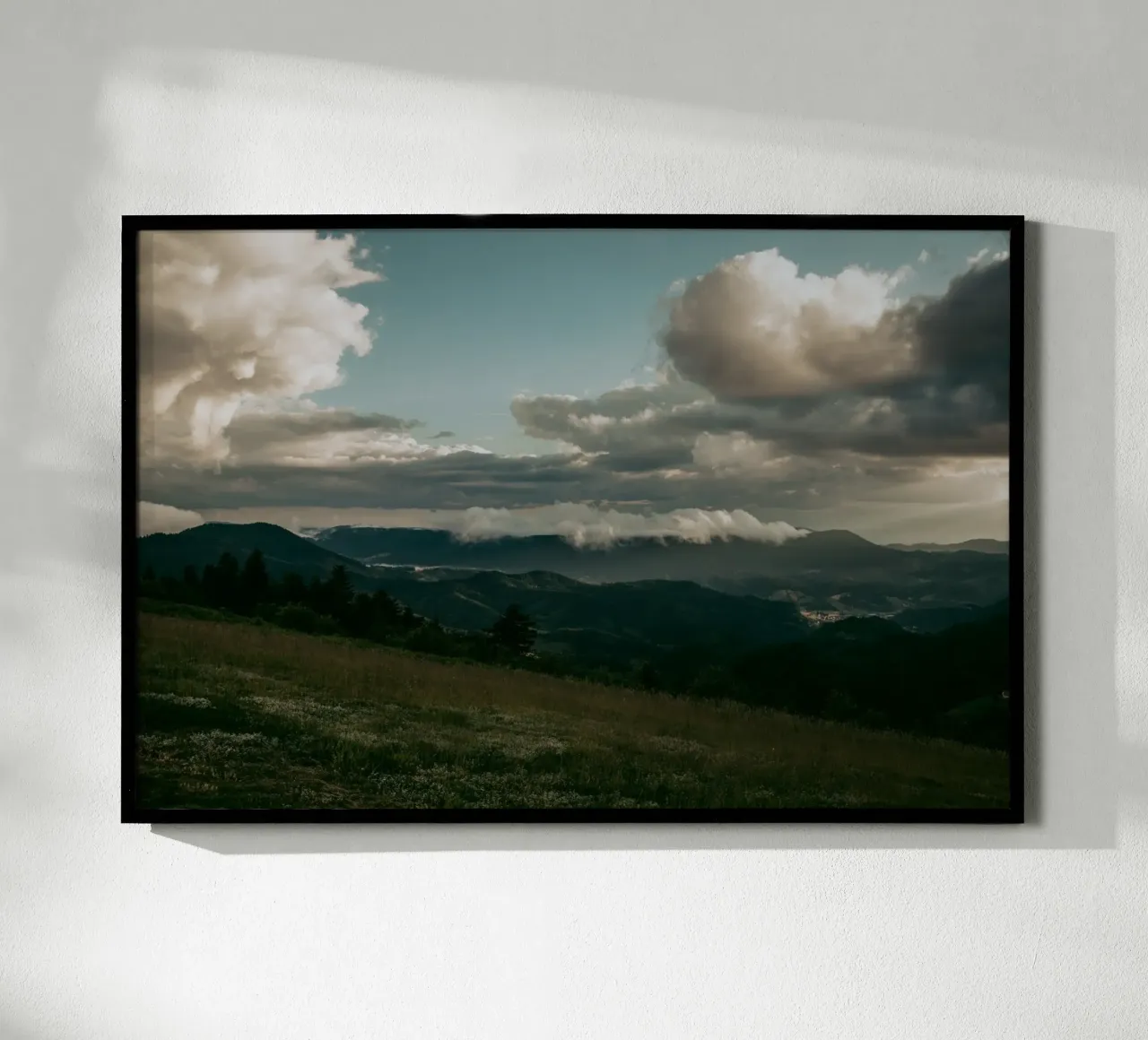 Schwarzwald poster con telaio in alluminio da selfieswithlove