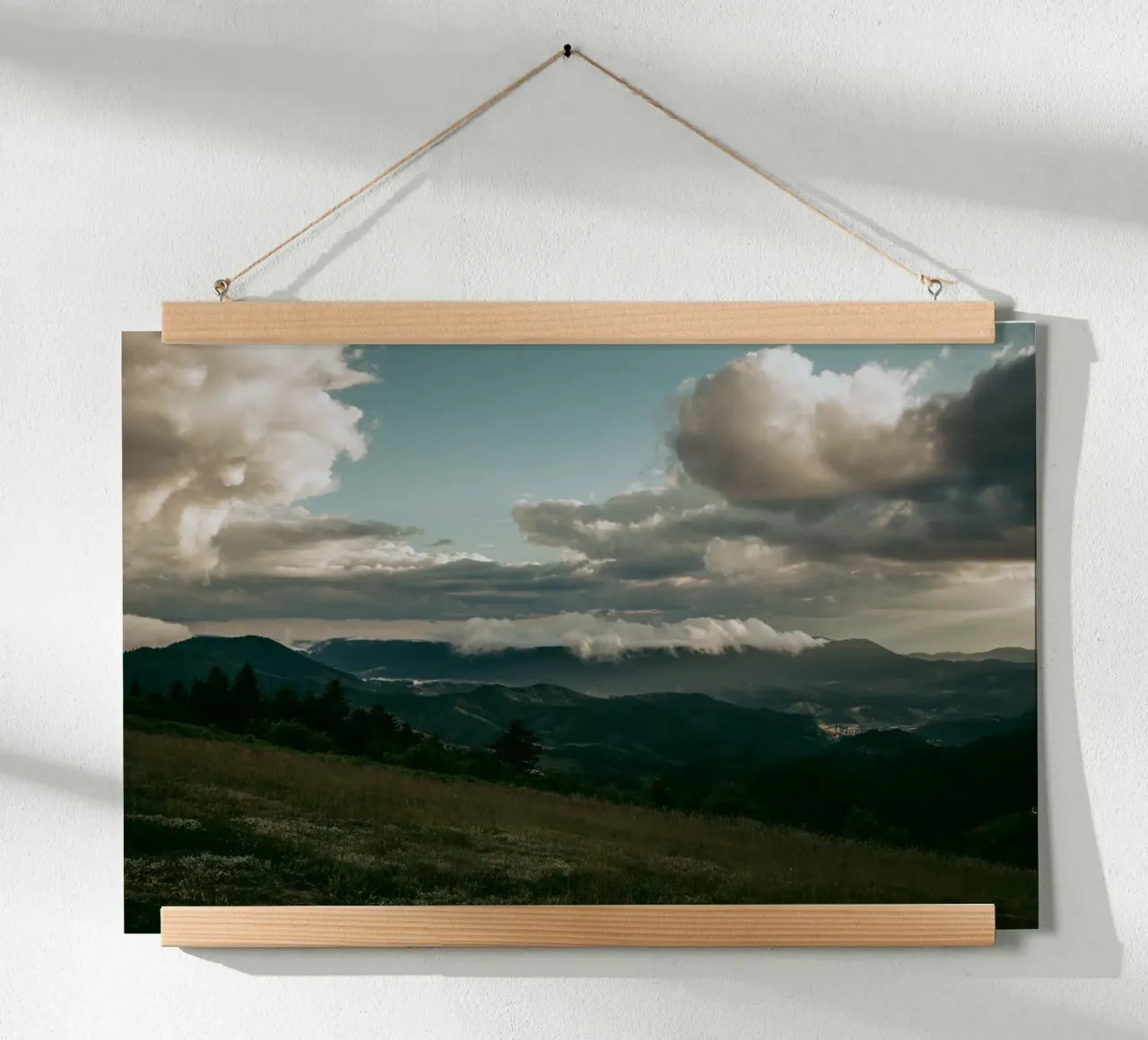 Schwarzwald poster con telaio in alluminio da selfieswithlove