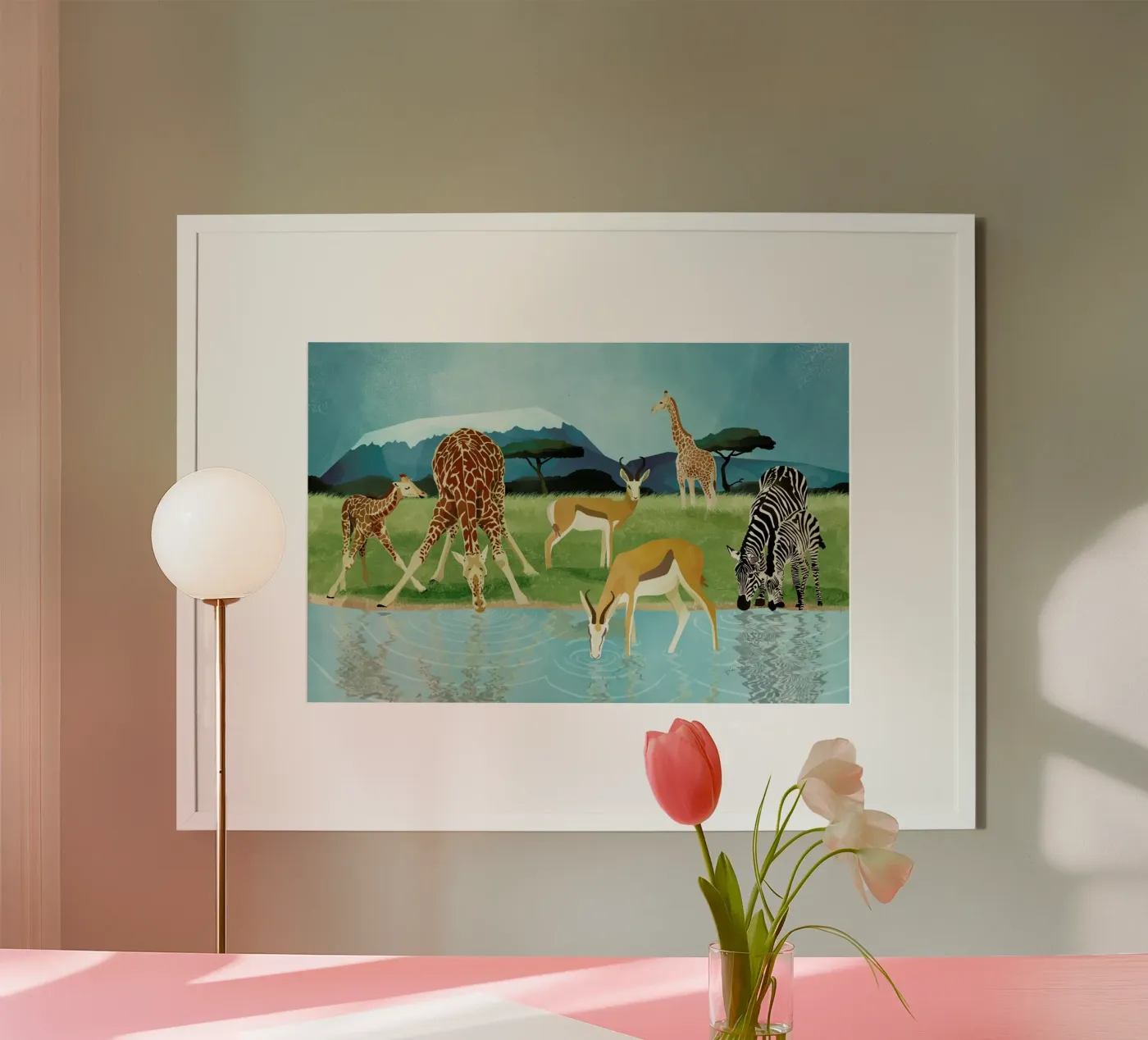 Savanna poster da Goed Blauw