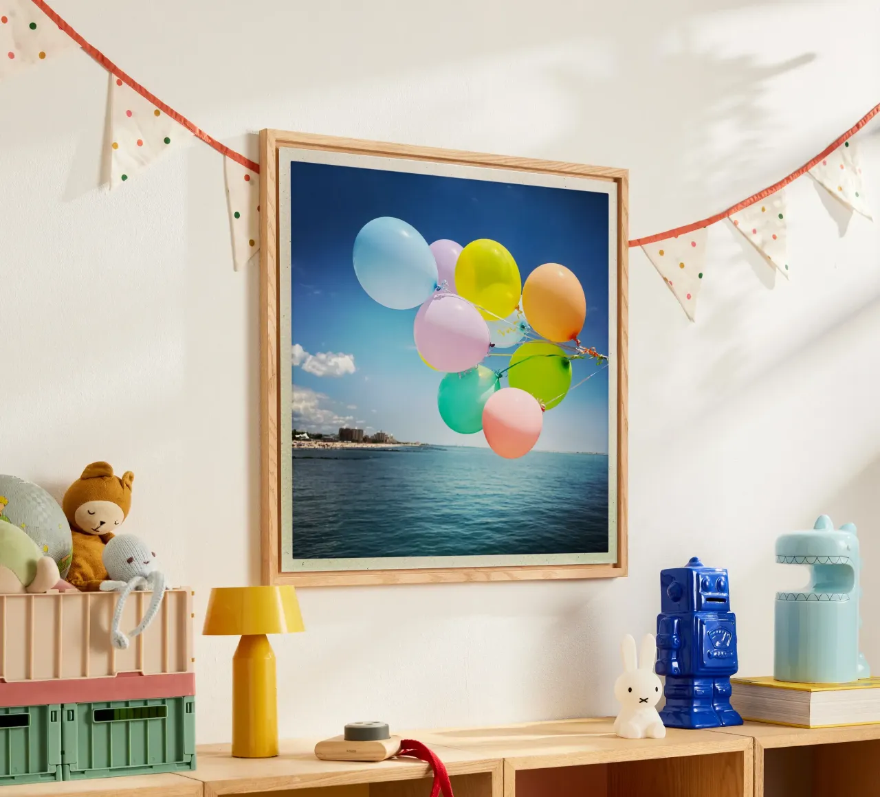 Ballons plexiglass da Flo Klein