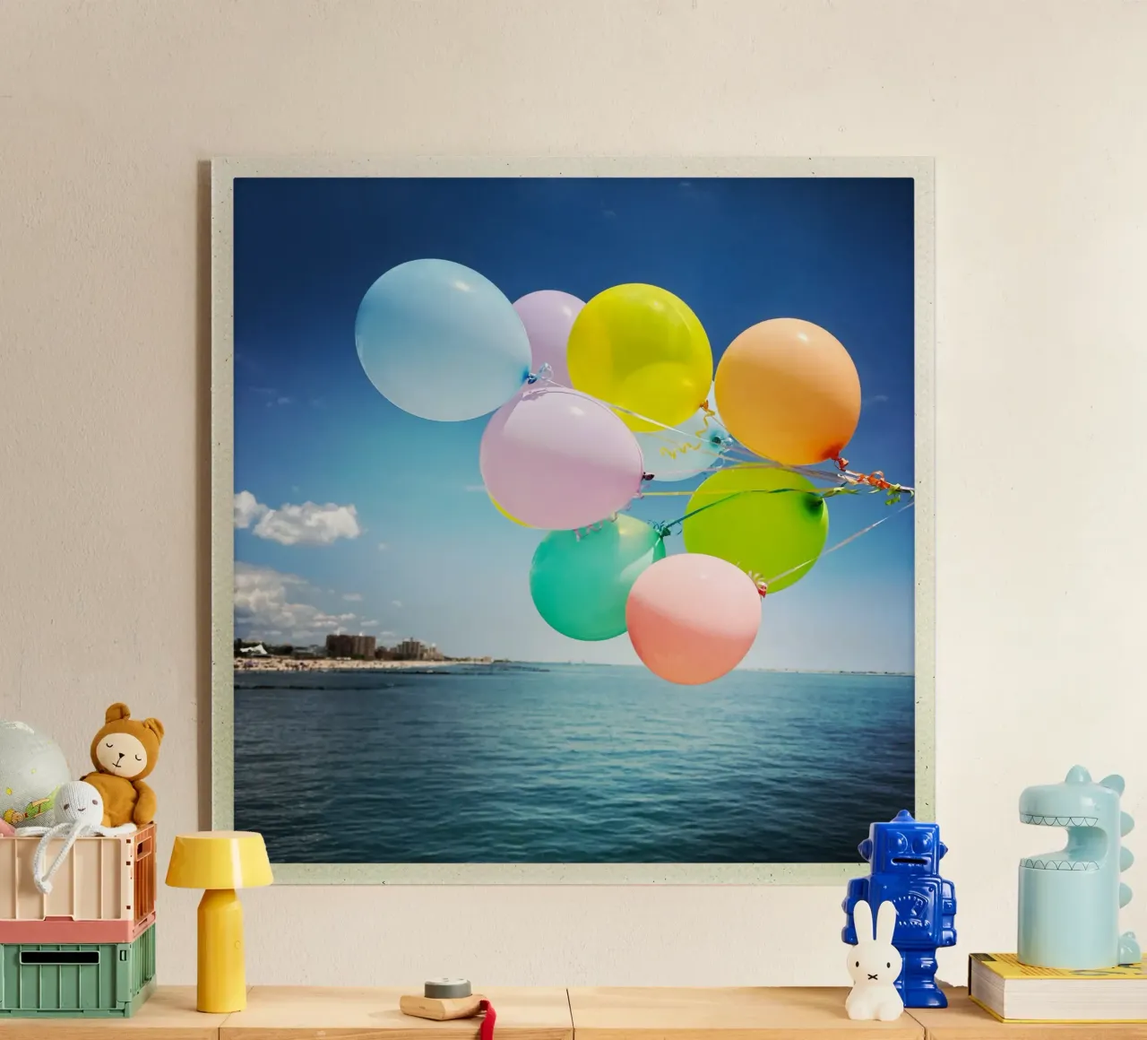 Ballons plexiglass da Flo Klein