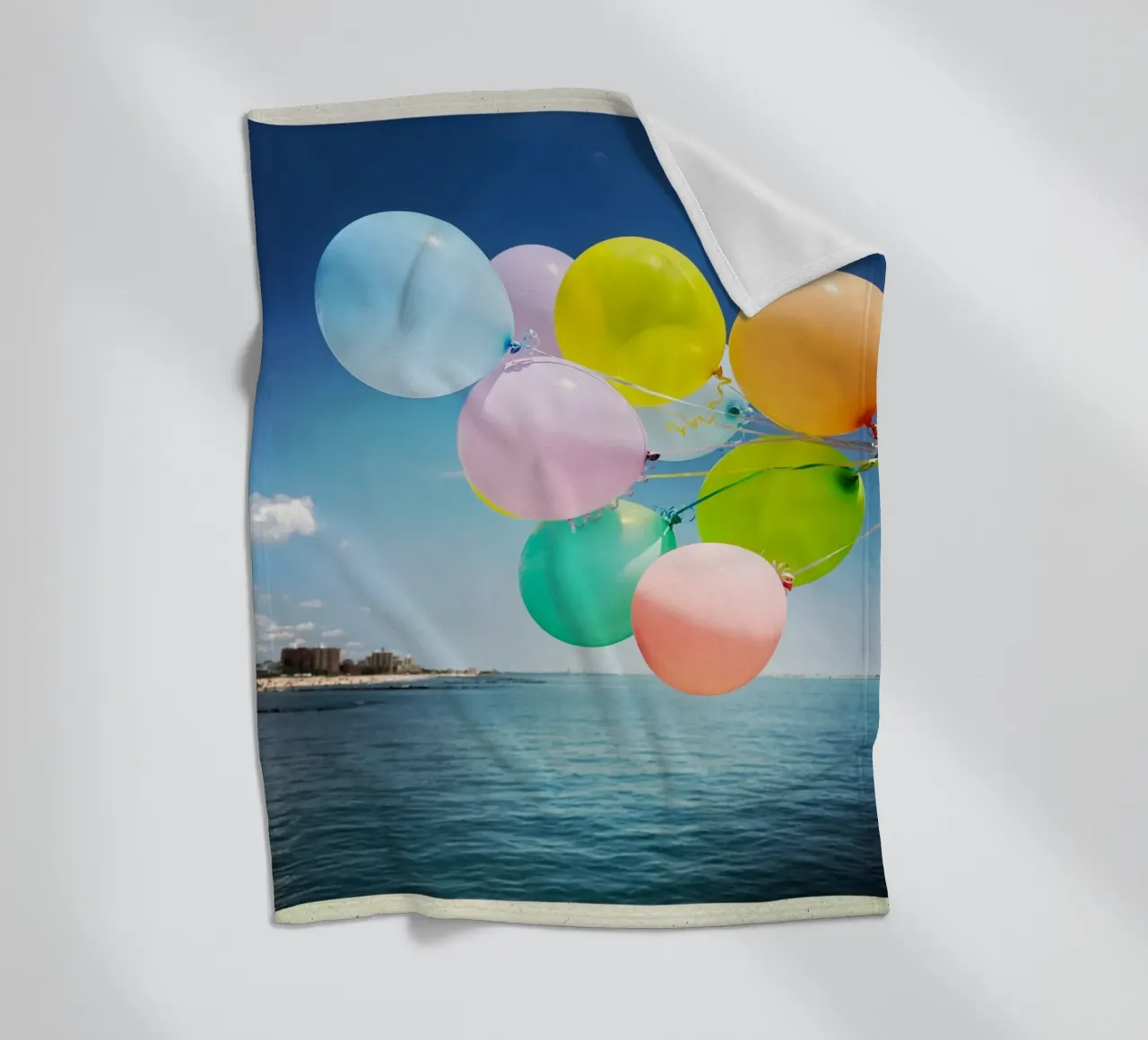 Ballons Fleecedecke von Flo Klein