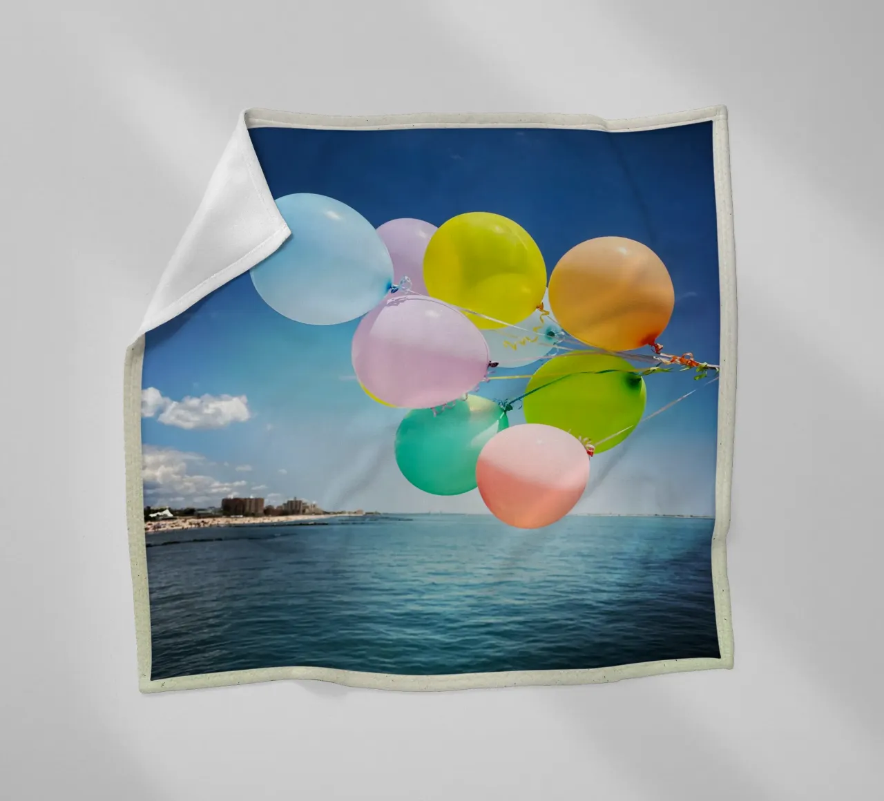 Ballons Fleecedecke von Flo Klein