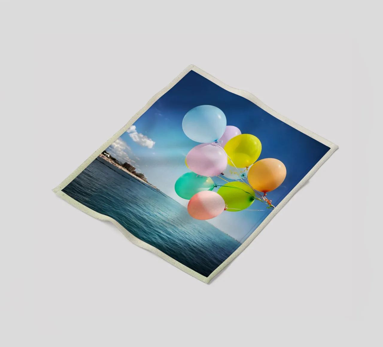 Ballons Fleecedecke von Flo Klein