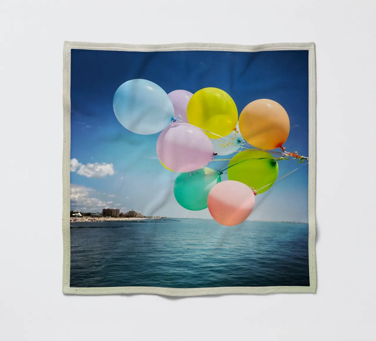 Ballons Fleecedecke von Flo Klein
