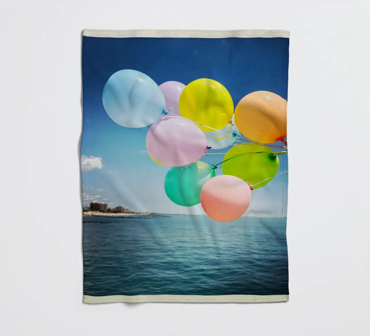 Ballons Fleecedecke von Flo Klein