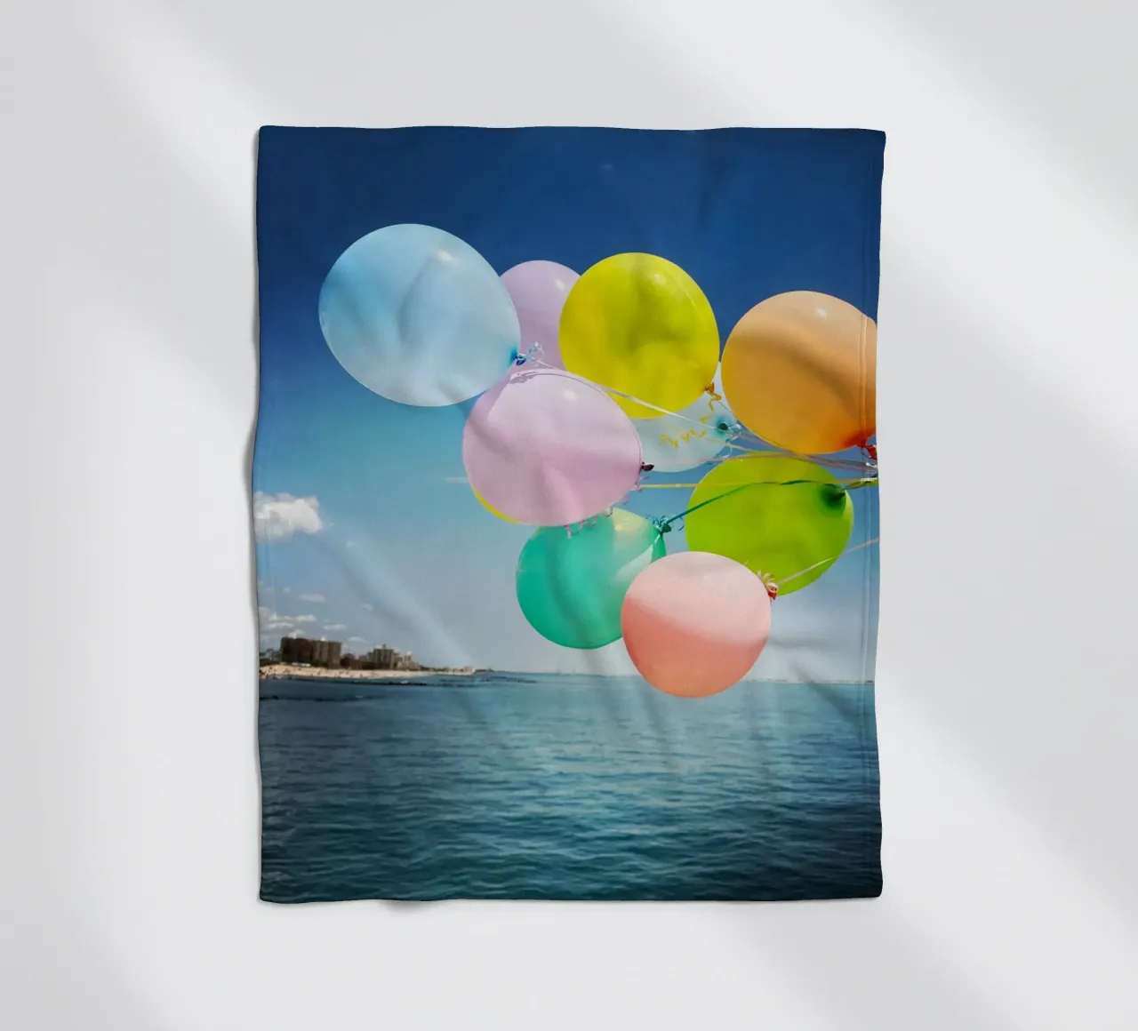 Ballons Fleecedecke von Flo Klein