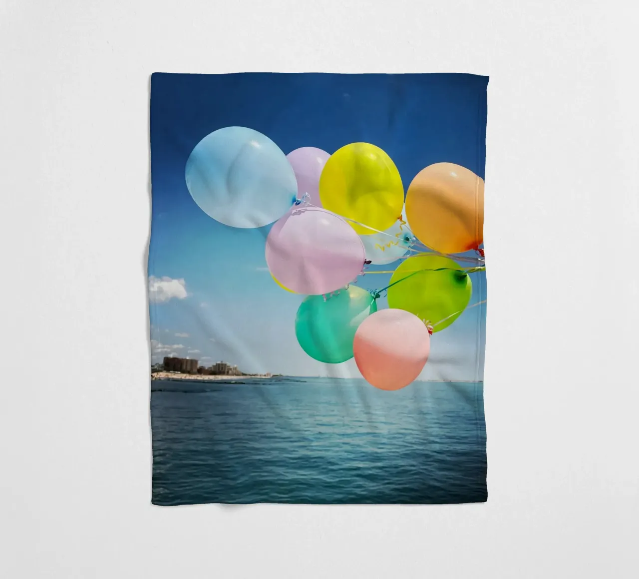 Ballons Fleecedecke von Flo Klein