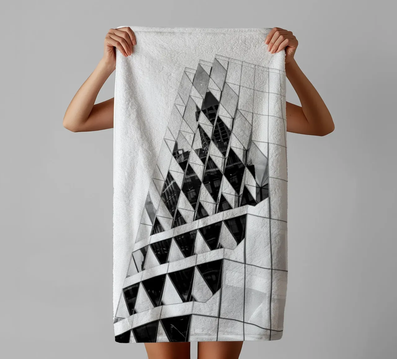 Modern Architecture asciugamano da bagno da Flo Klein