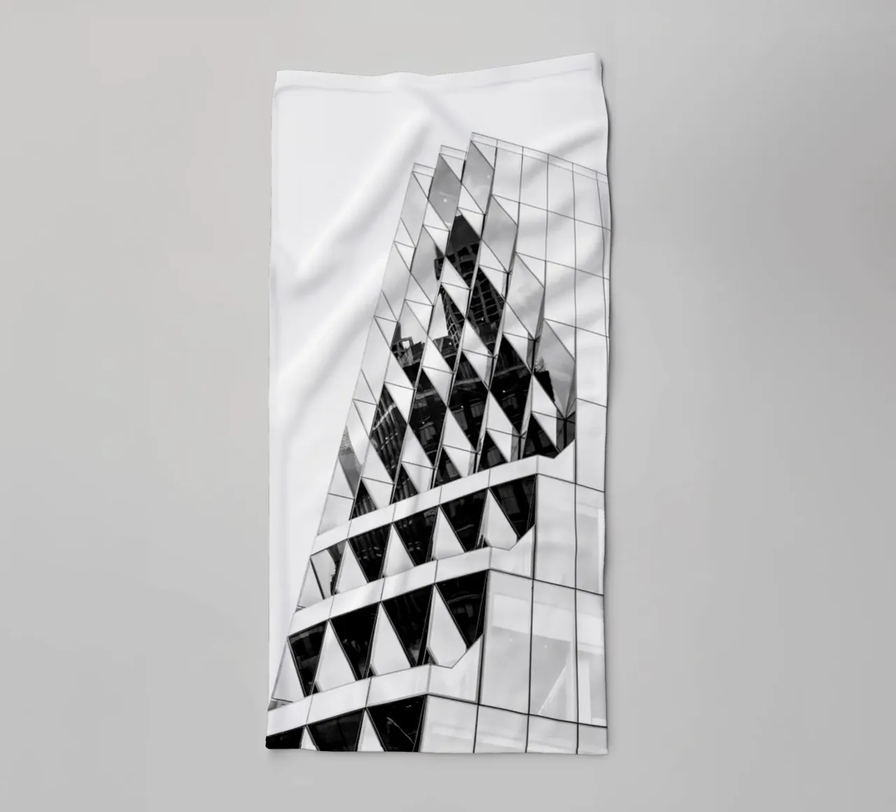 Modern Architecture towel by Flo Klein