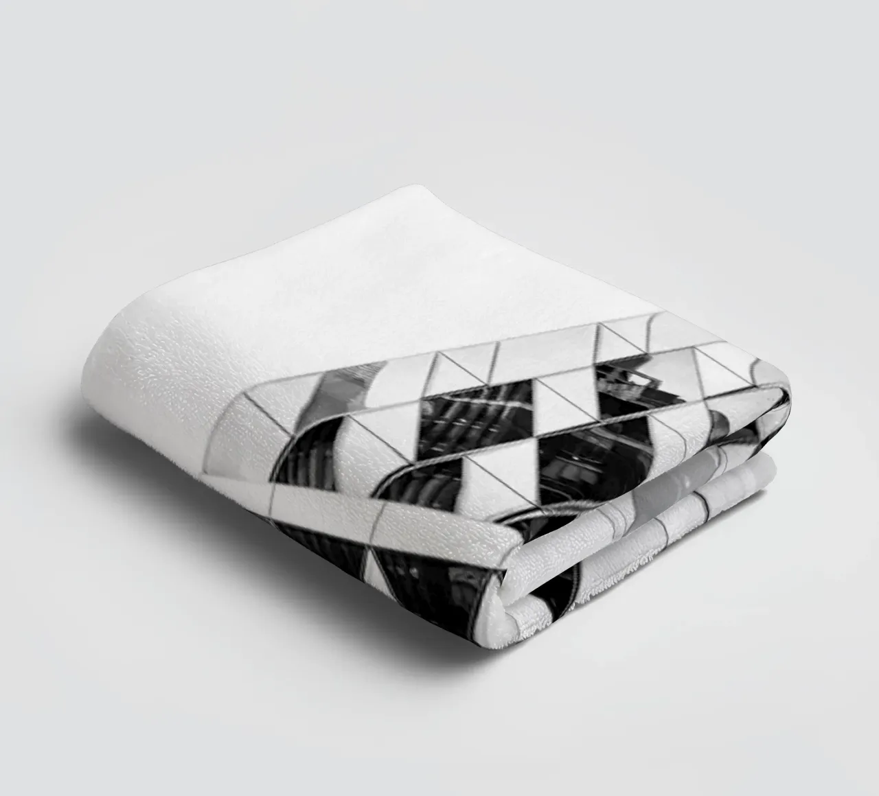 Modern Architecture towel by Flo Klein