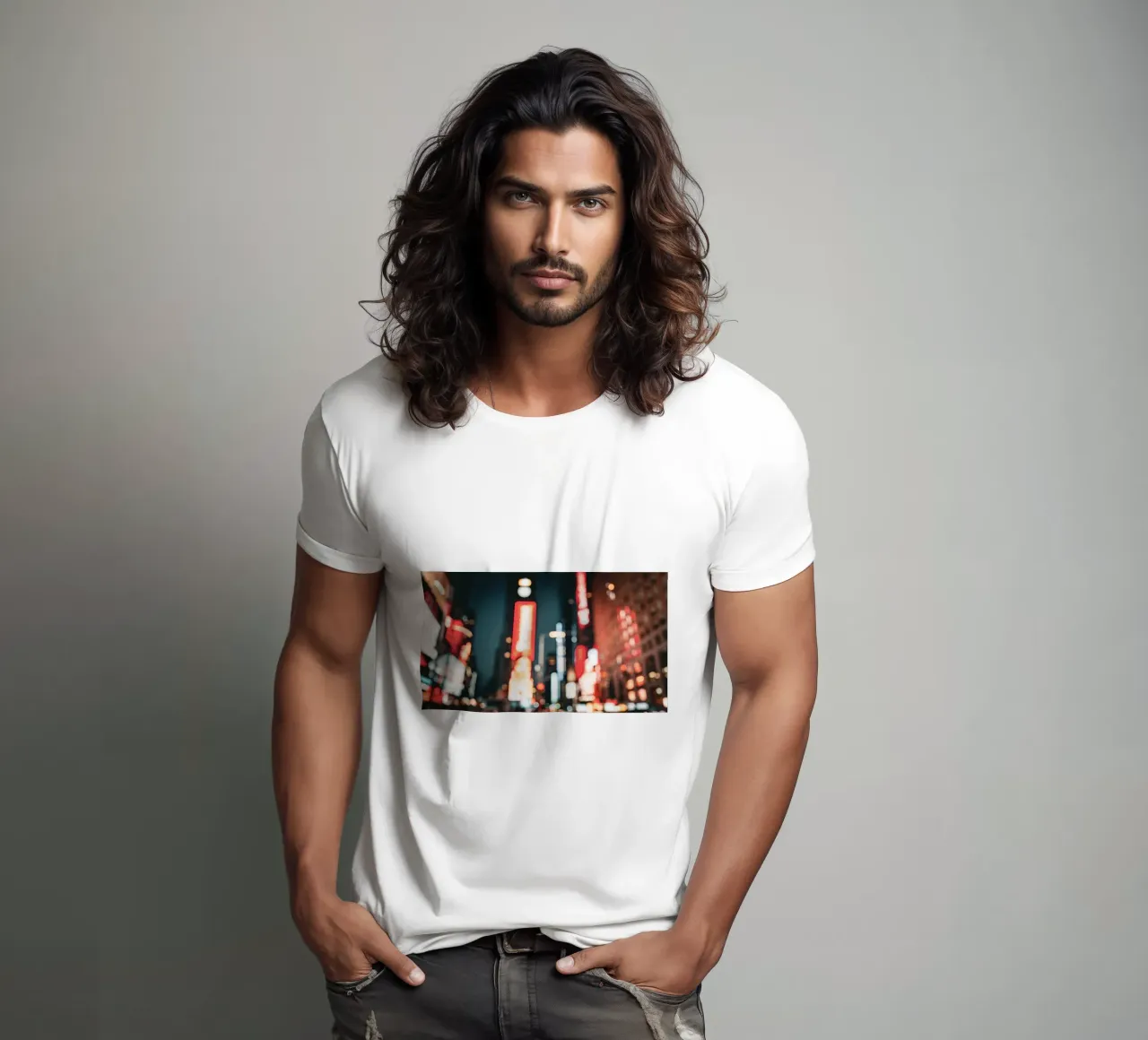 Times Square t-shirt da Flo Klein