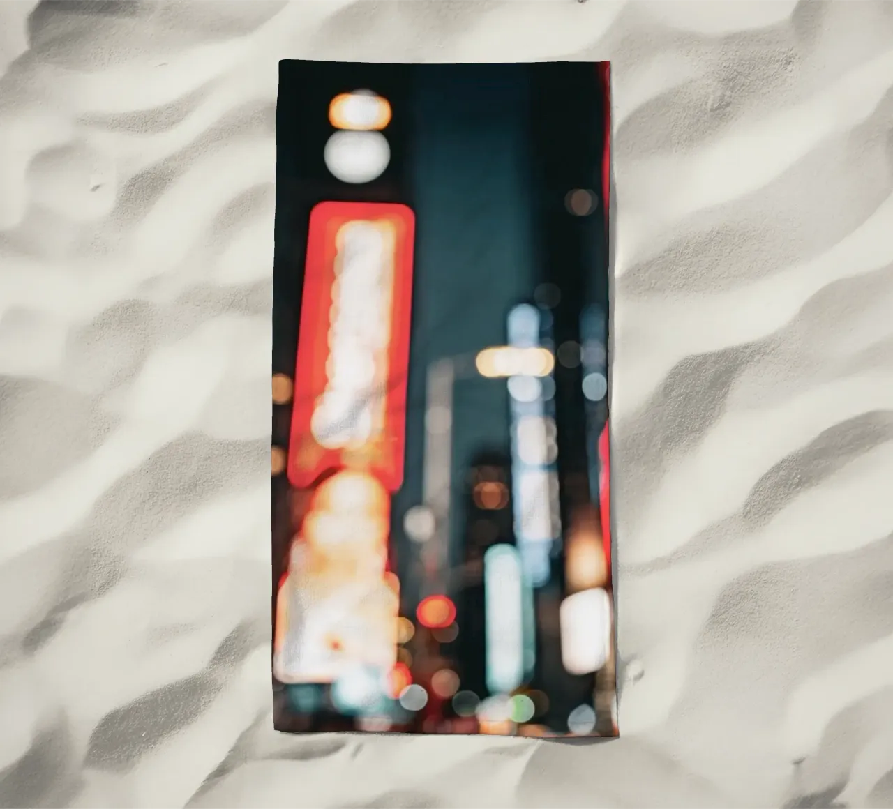 Times Square telo mare da Flo Klein