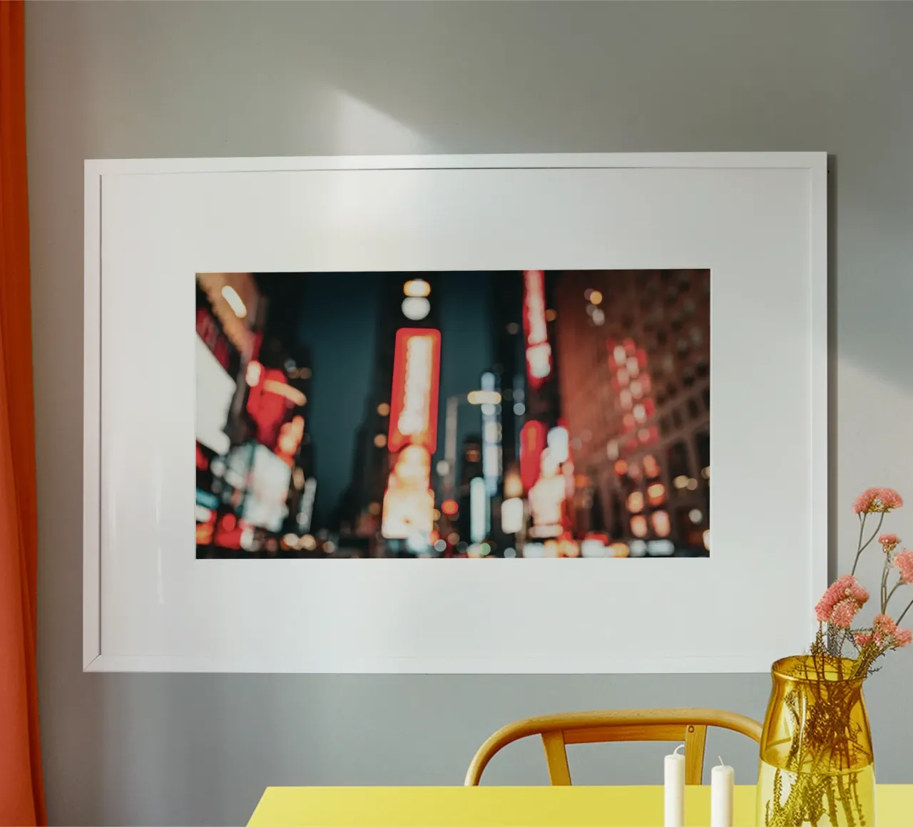 Times Square carta hahnemühle da Flo Klein