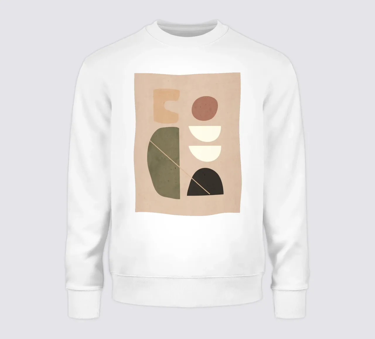 Forme d'arte astratta 42 felpa da ThingDesign