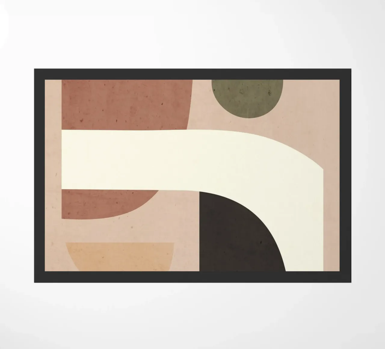 Forme d'arte astratta 41 zerbino da ThingDesign