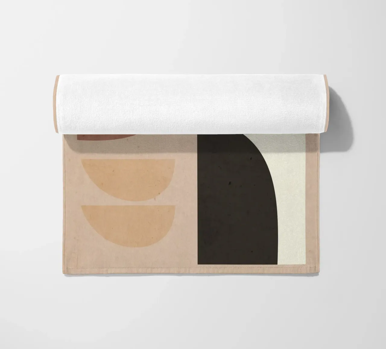 Art abstrait Formes 41 serviette de plage de ThingDesign