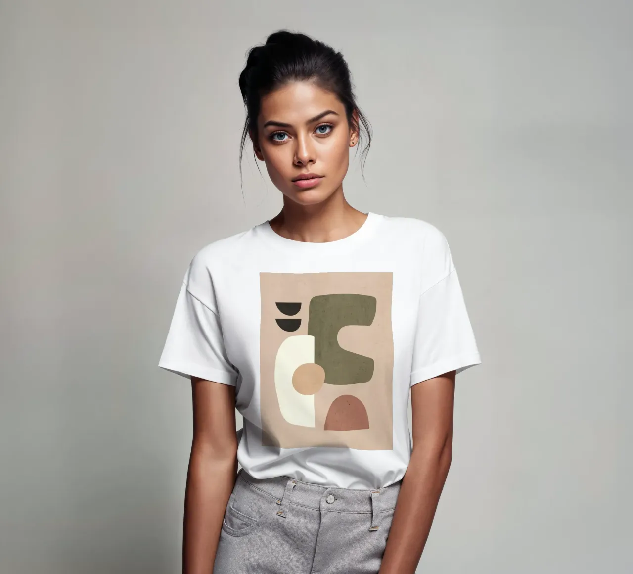Abstract Art Shapes 40 t-shirt by ThingDesign