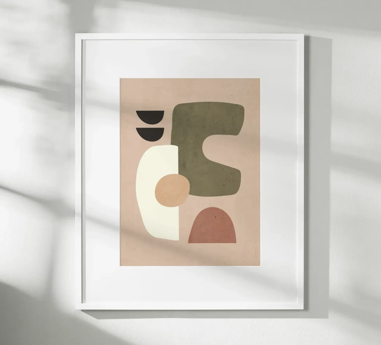 Abstracte Kunst Vormen 40 poster van ThingDesign