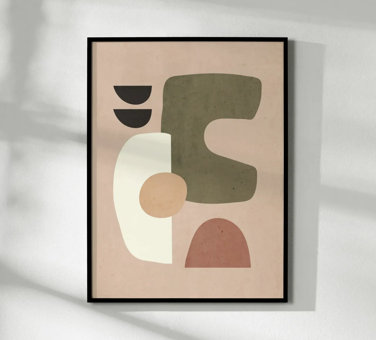 Abstracte Kunst Vormen 40 poster van ThingDesign