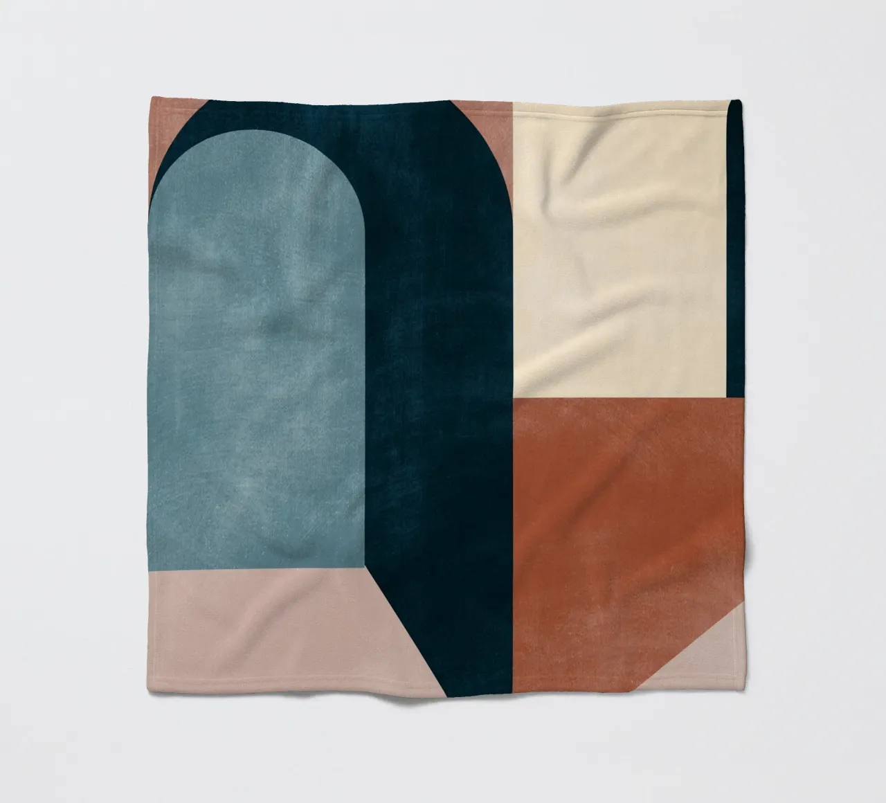 Abstrakt Geometrisch 21 Fleecedecke von Gaite