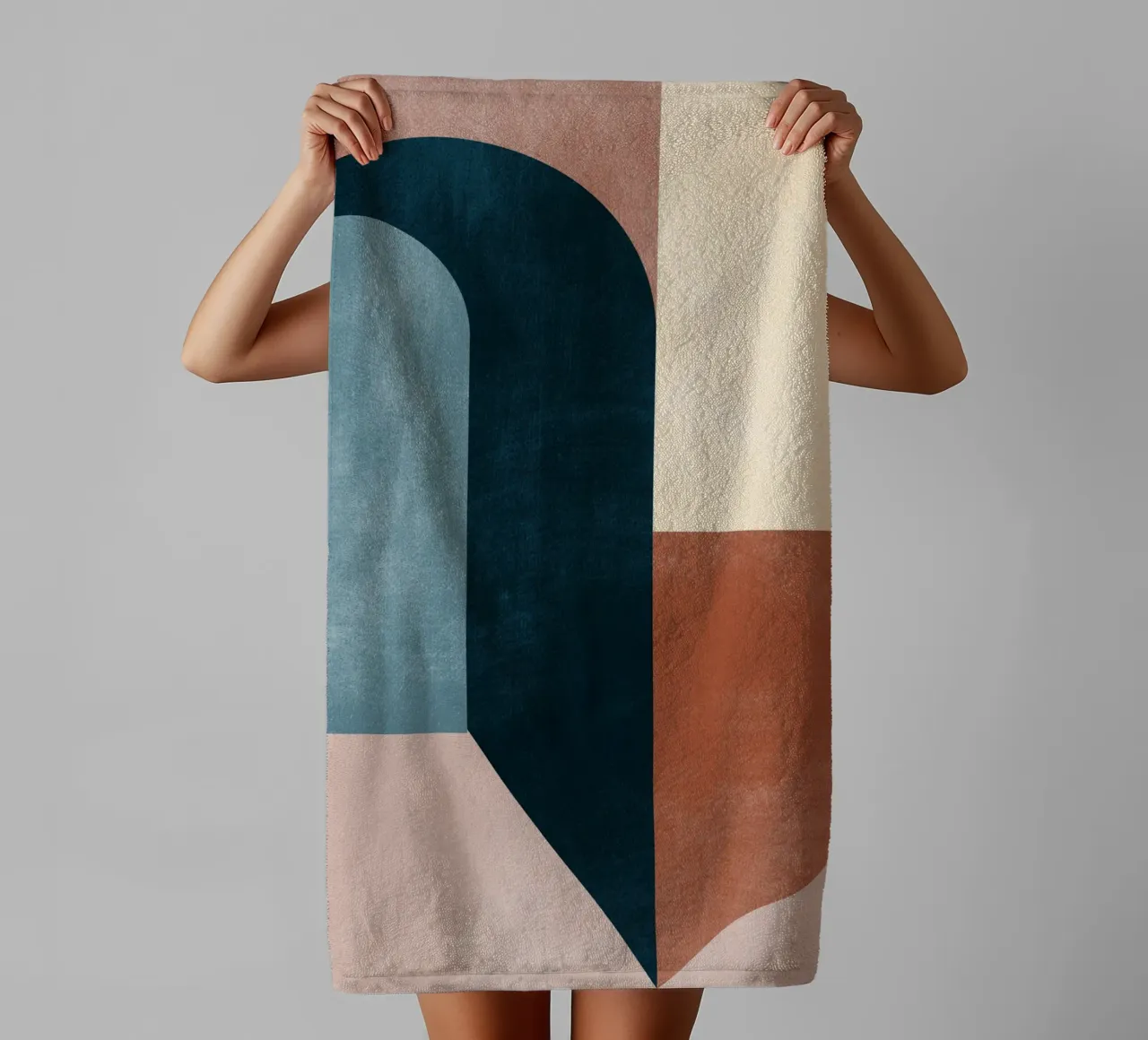 Géométrie abstraite 21 serviette de bain de Gaite