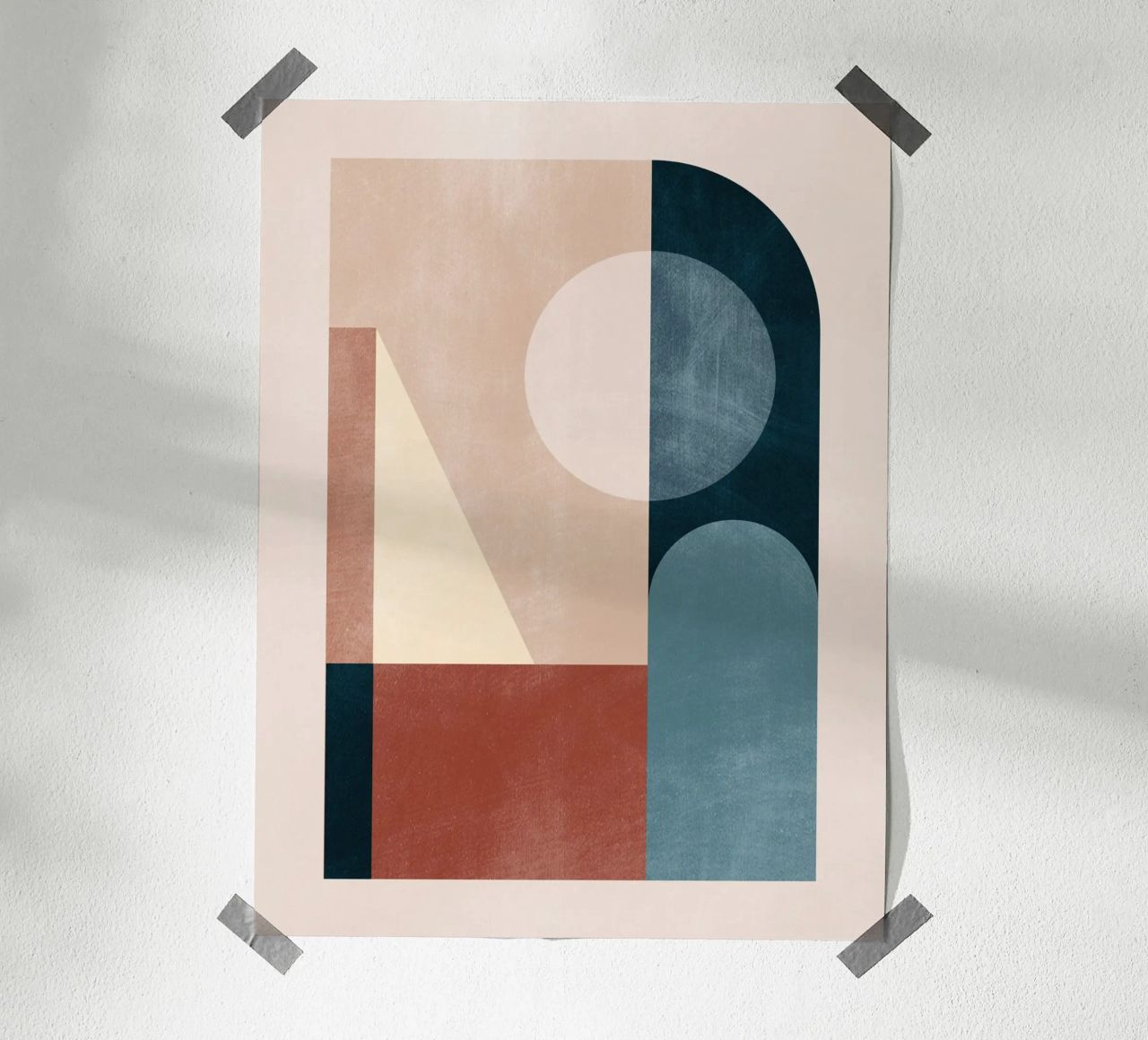 Géométrie abstraite 20 poster de Gaite