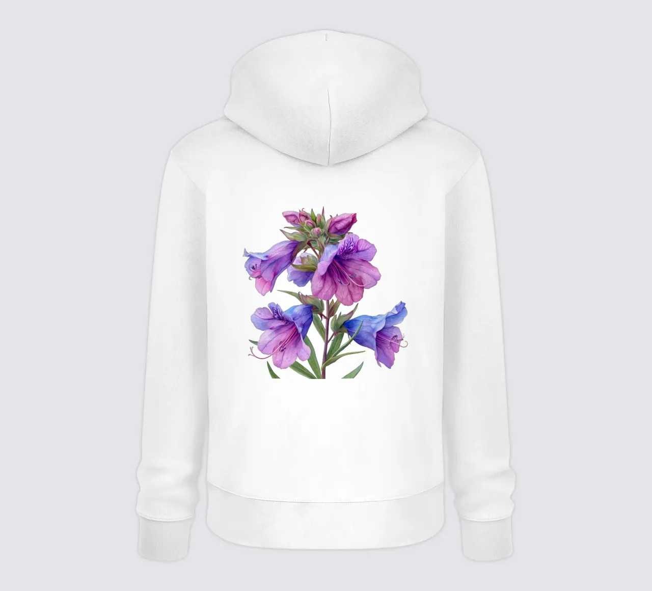Penstemon fiore 2 felpa con cappuccio da Bold Blooms