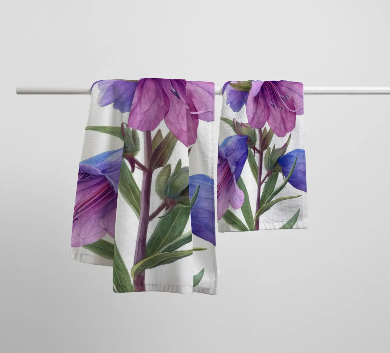 Pensée fleurie 2 serviette de bain de Bold Blooms