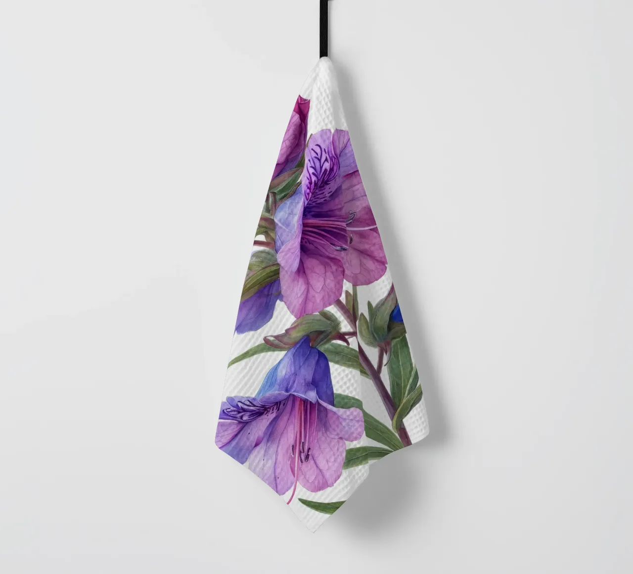Pensée fleurie 2 torchon de Bold Blooms