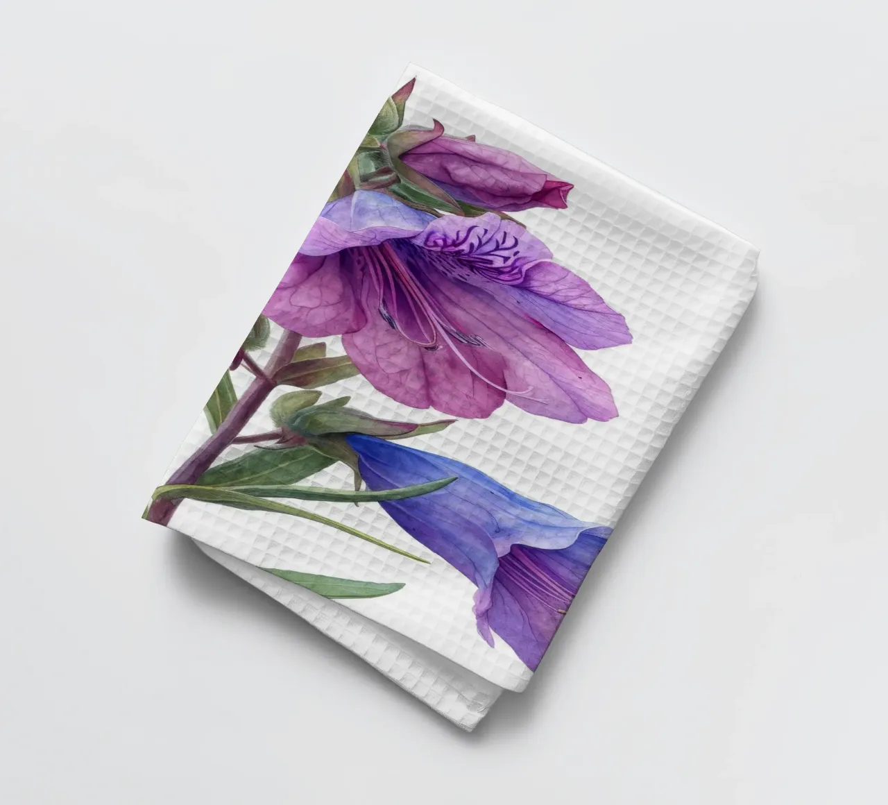 Pensée fleurie 2 torchon de Bold Blooms