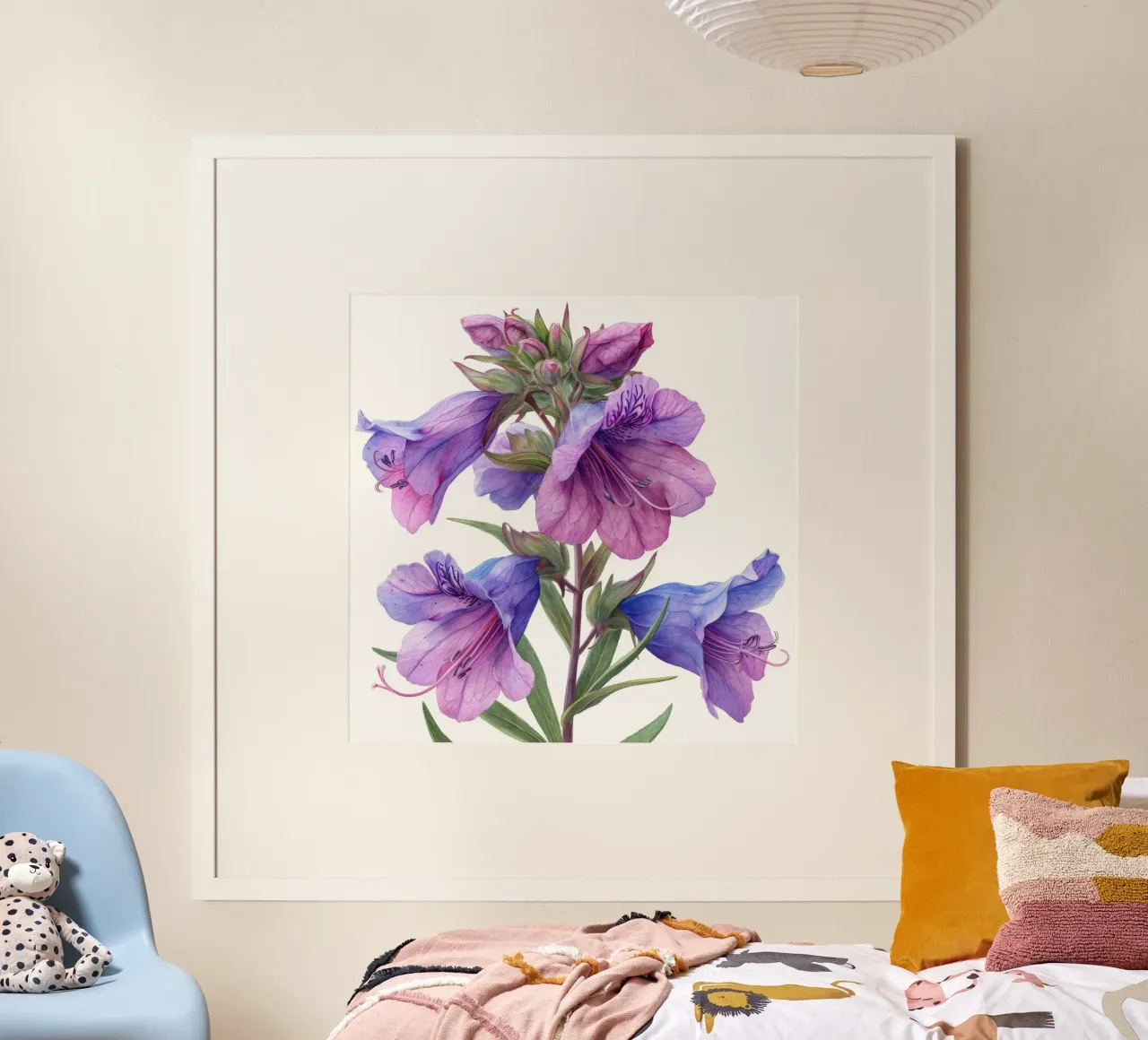 Penstemon fiore 2 poster da Bold Blooms
