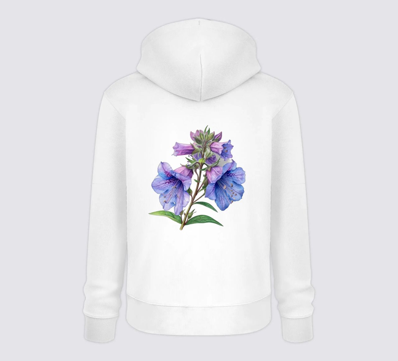 Penstemon fiore 3 felpa con cappuccio da Bold Blooms