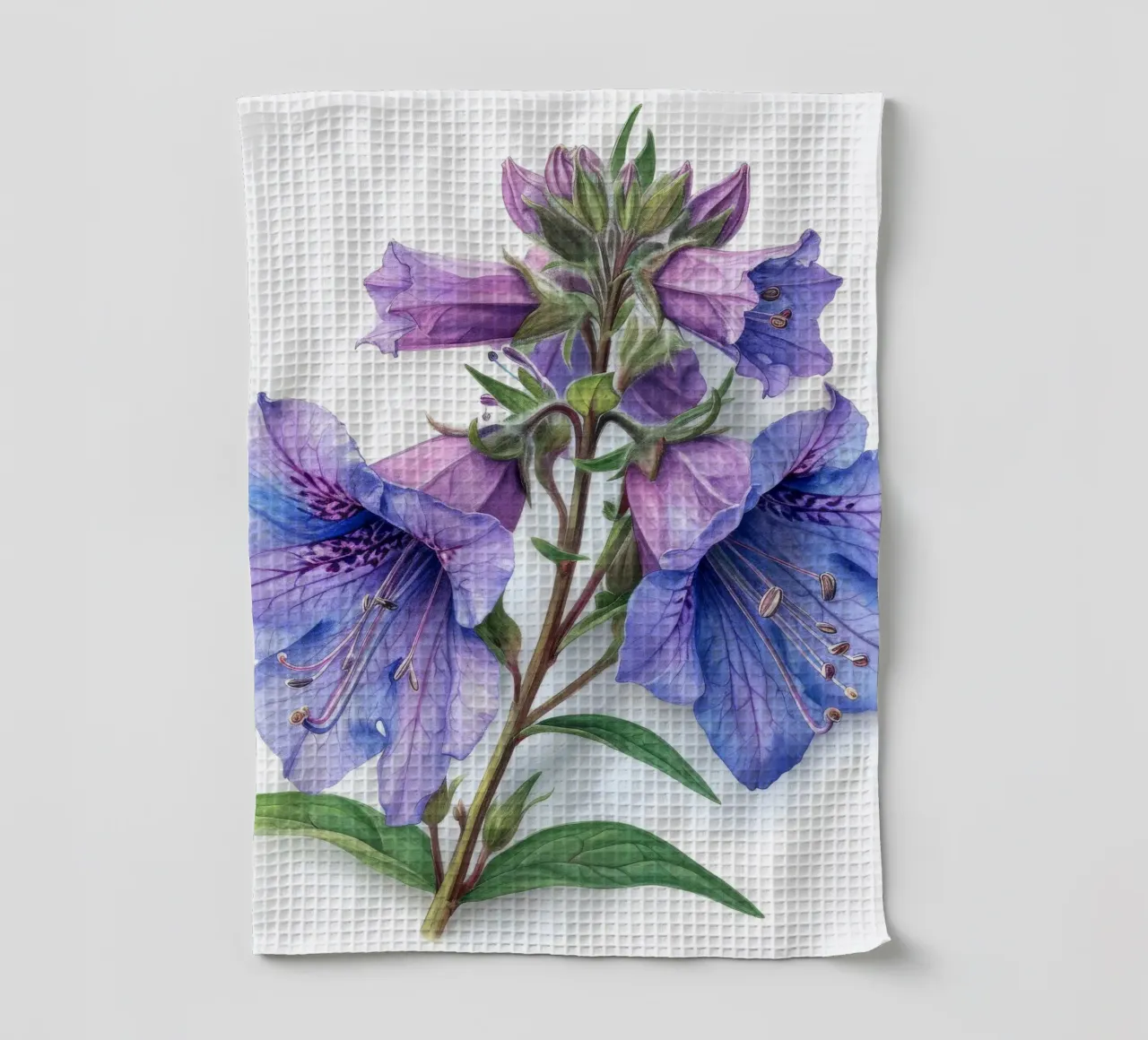 Pensée fleurie 3 torchon de Bold Blooms