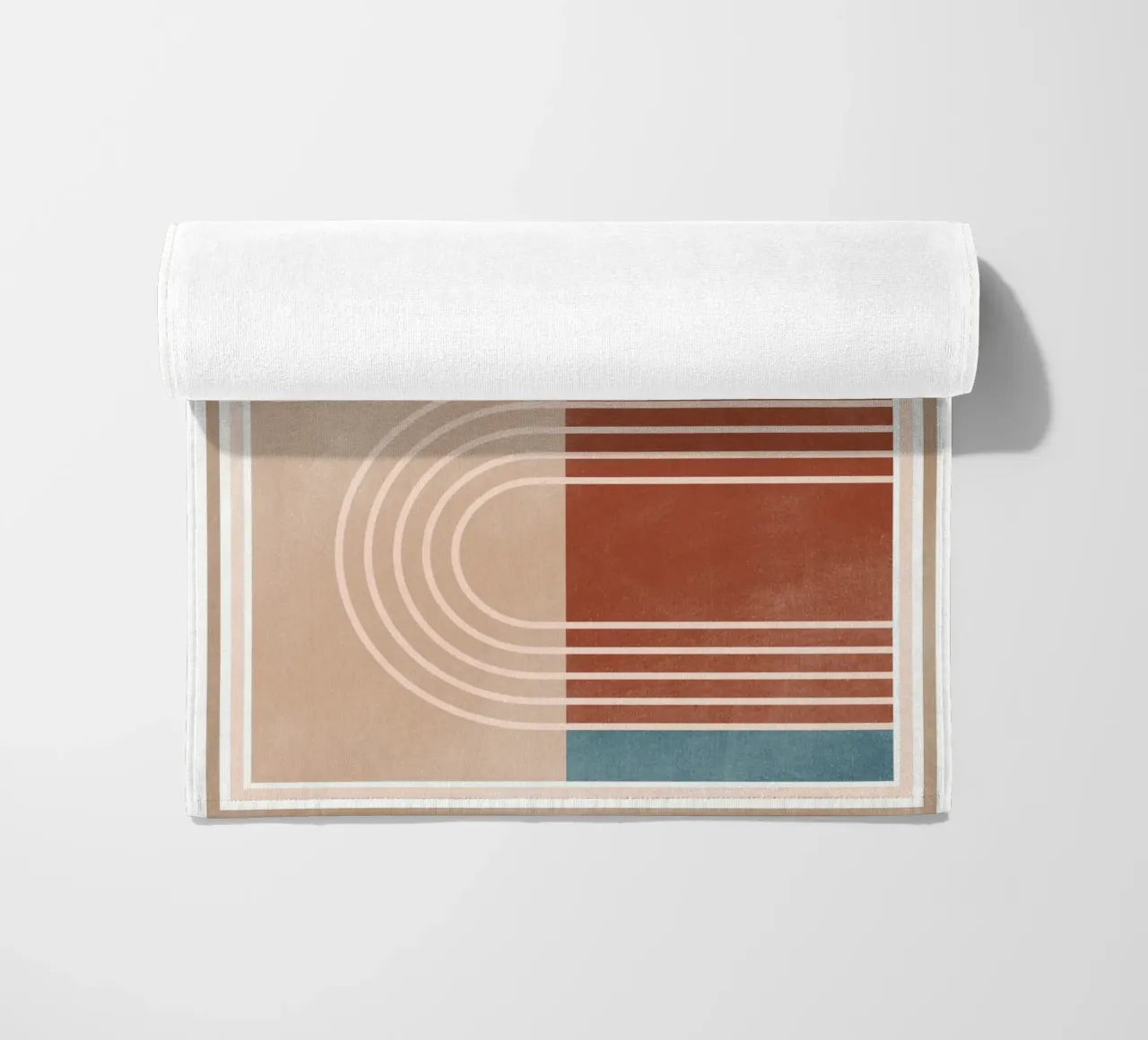Abstract Geometric 22 beach towel by Gaite